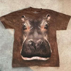The Mountain hippo shirt